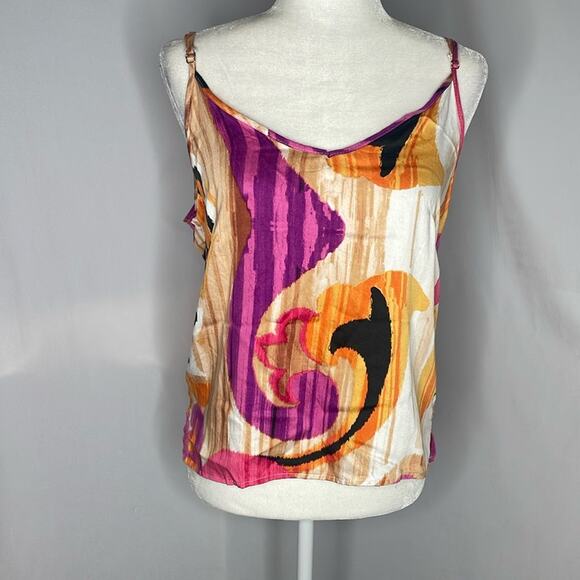 NWT Rachel Zoe printed tank top - Picture 1 of 6